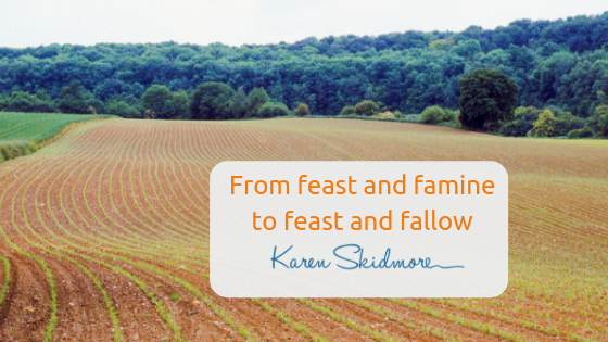 From feast and famine to feast and fallow