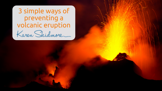 3 simple ways of preventing a volcanic eruption